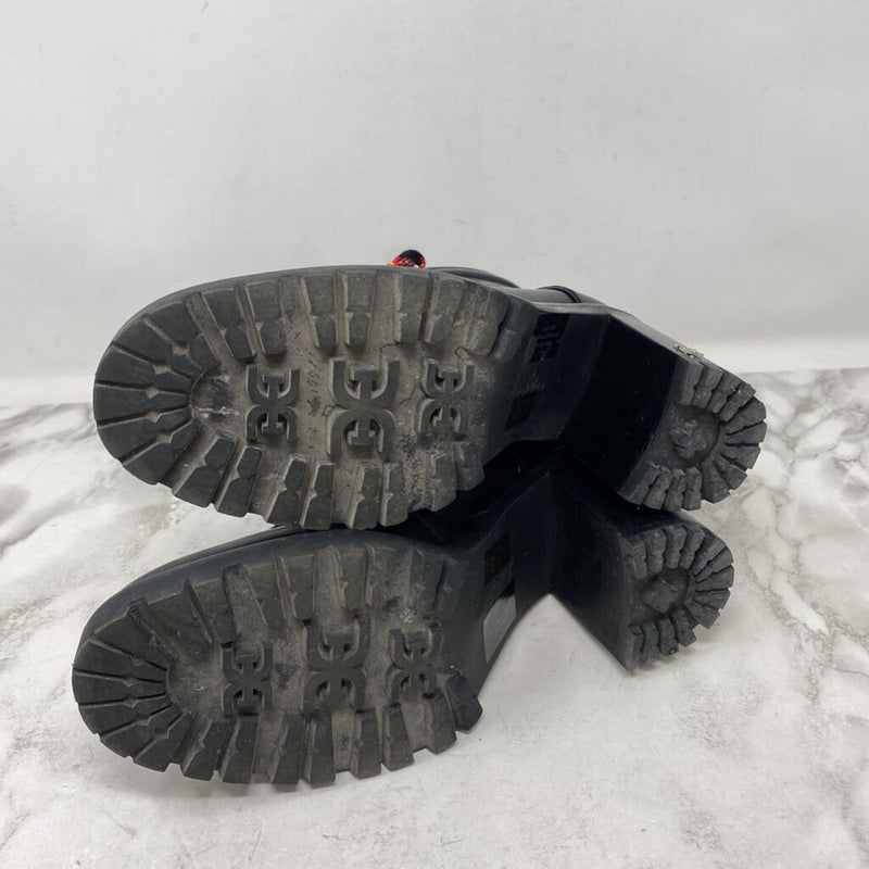 SAM EDELMAN WOMEN'S BOOTS black red 8