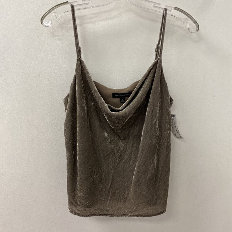 Banana Republic WOMEN'S TOP taupe M