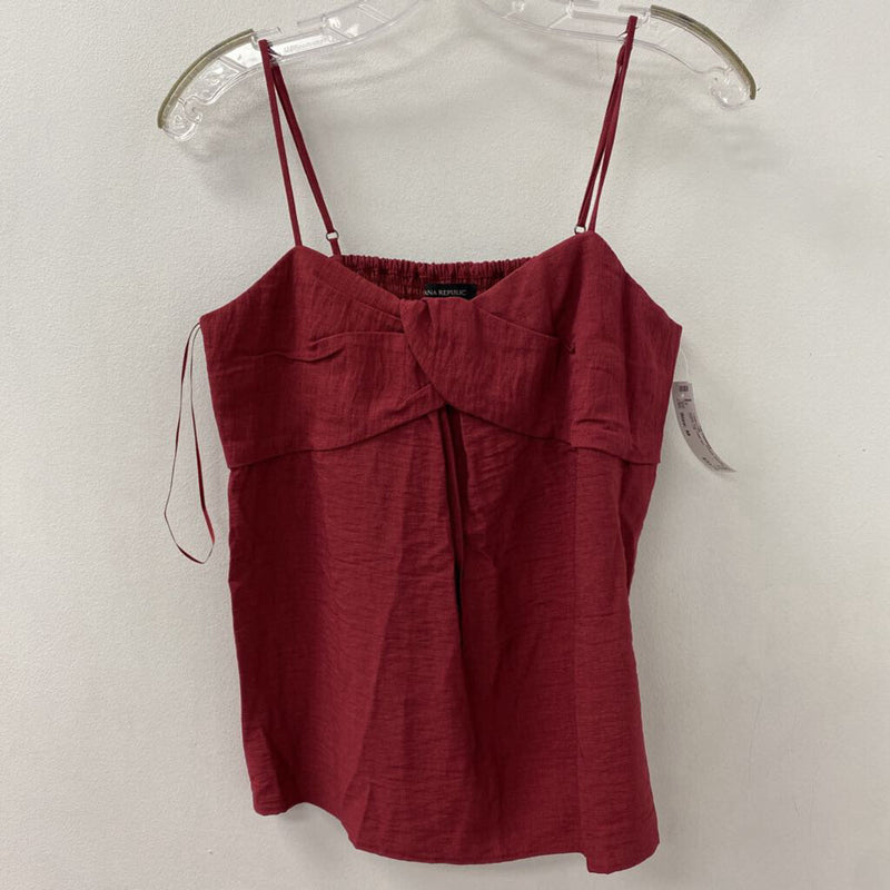 Banana Republic WOMEN'S TANK/CAMI red M