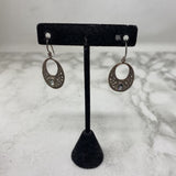 925 WOMEN'S EARRINGS silver purple