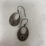 925 WOMEN'S EARRINGS silver purple