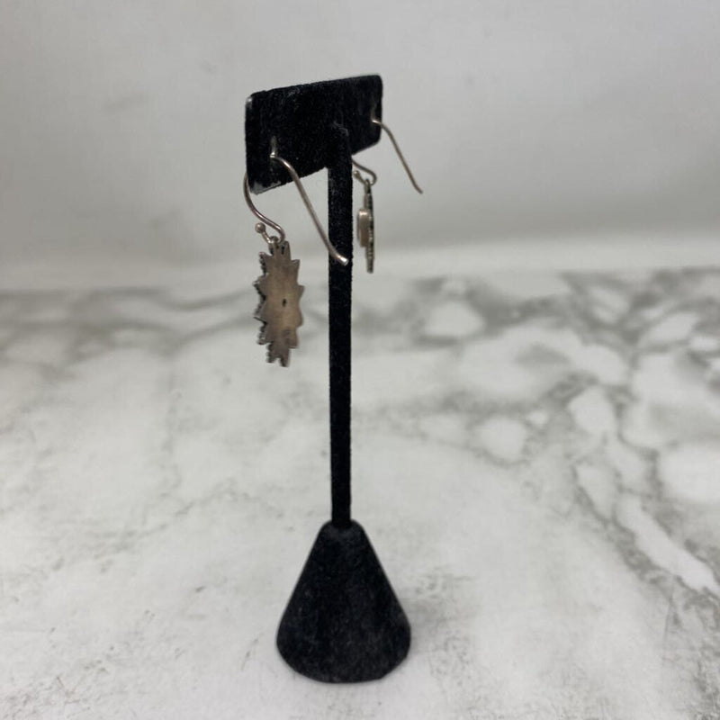 925 WOMEN'S EARRINGS silver blue