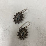 925 WOMEN'S EARRINGS silver blue