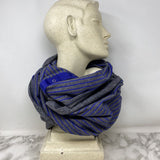 LULULEMON WOMEN'S SCARF/SHAWL blue grey