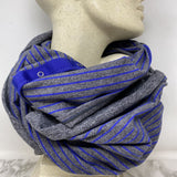 LULULEMON WOMEN'S SCARF/SHAWL blue grey