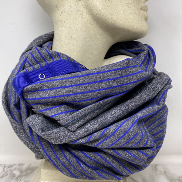 LULULEMON WOMEN'S SCARF/SHAWL blue grey