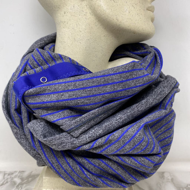 LULULEMON WOMEN'S SCARF/SHAWL blue grey