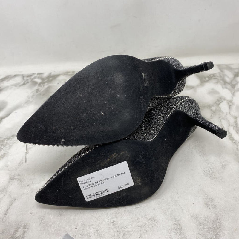 COACH WOMEN'S FOOTWEAR silver 7.5