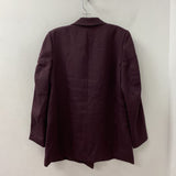 H&M WOMEN'S BLAZER/JACKET eggplant M