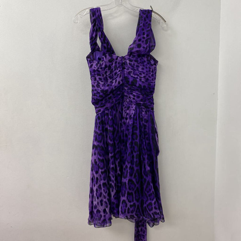 DOLCE & GABBANA WOMEN'S PARTY DRESS animal print S/42