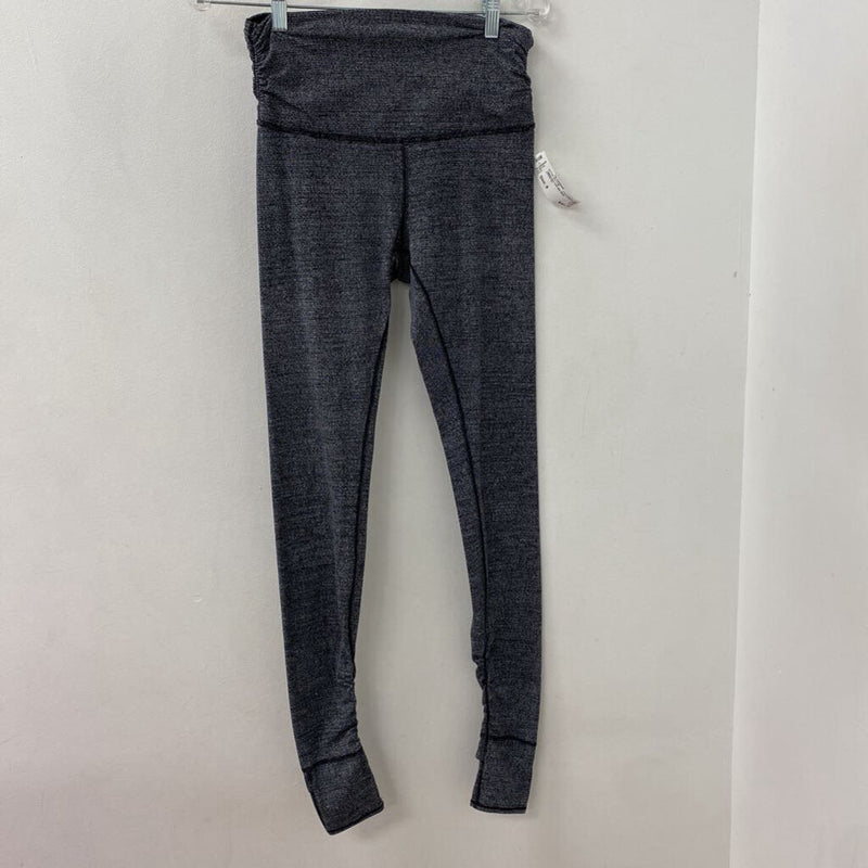 LULULEMON WOMEN'S ACTIVE BOTTOM black white 8