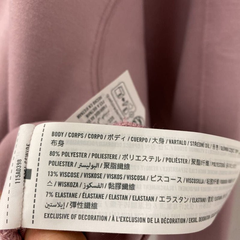 YPB WOMEN'S TOP mauve white L