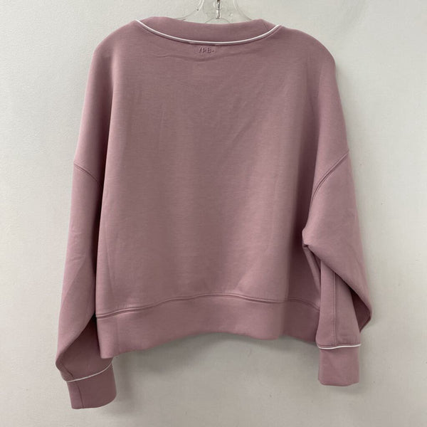 YPB WOMEN'S TOP mauve white L
