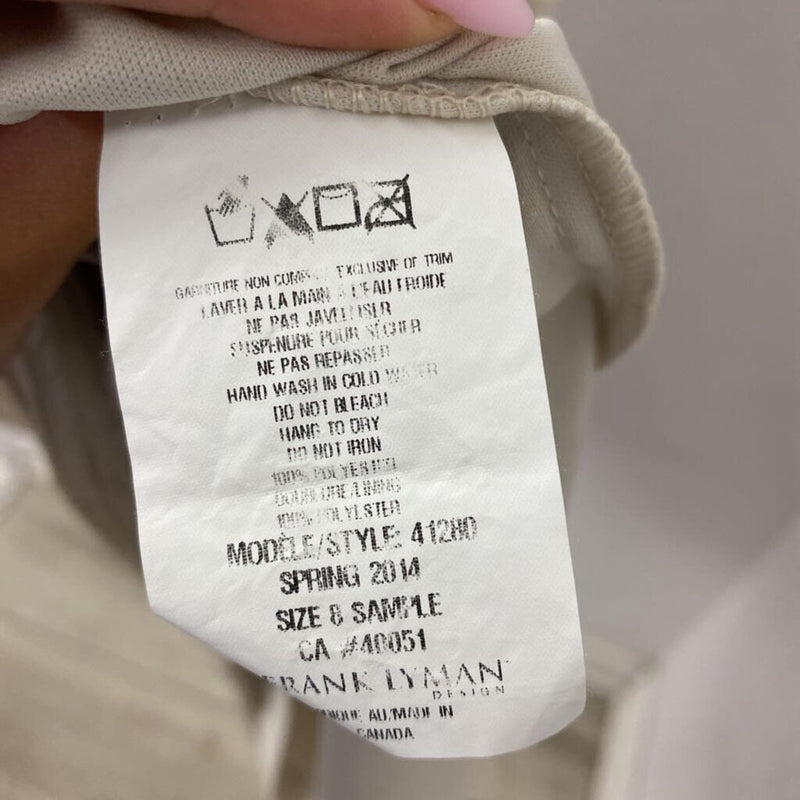 FRANK LYMAN WOMEN'S DRESS beige 8