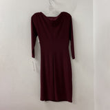 LAUREN ralph lauren WOMEN'S DRESS burgundy 8