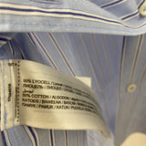 MANGO/MNG WOMEN'S BLOUSE/SHIRT blue white 2