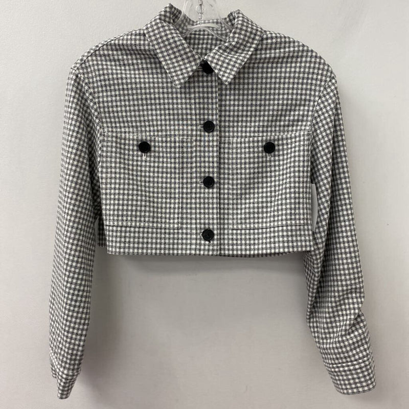 WILFRED WOMEN'S BLAZER/JACKET black white XXS