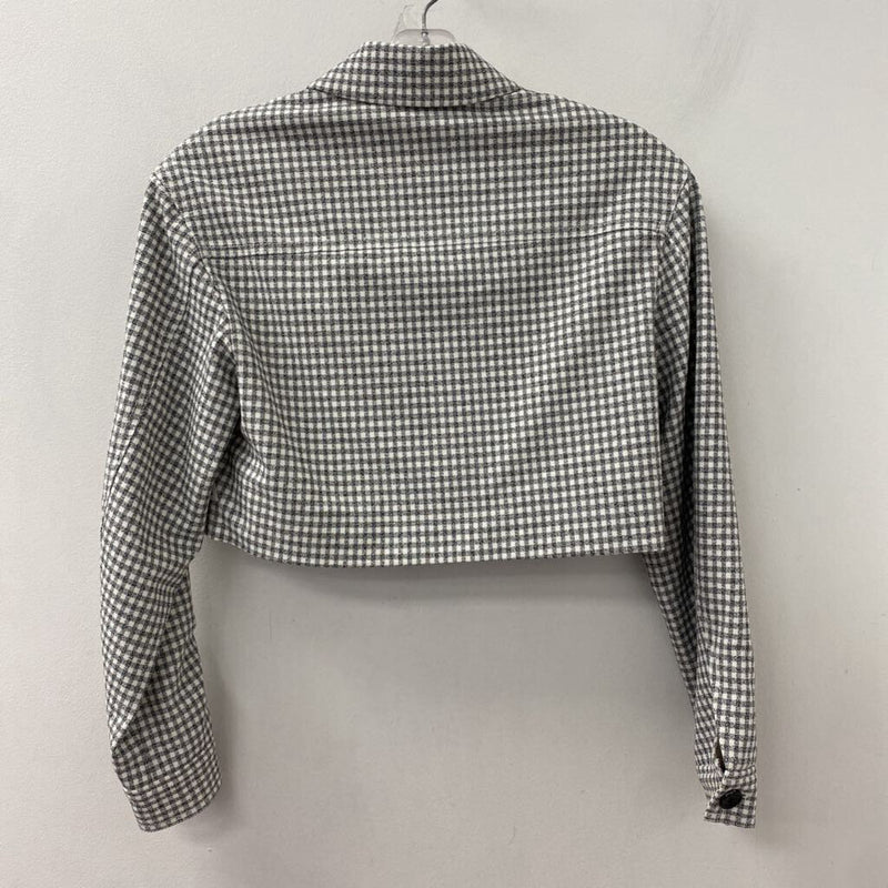 WILFRED WOMEN'S BLAZER/JACKET black white XXS