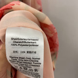 DKNY WOMEN'S BLOUSE/SHIRT pink green L