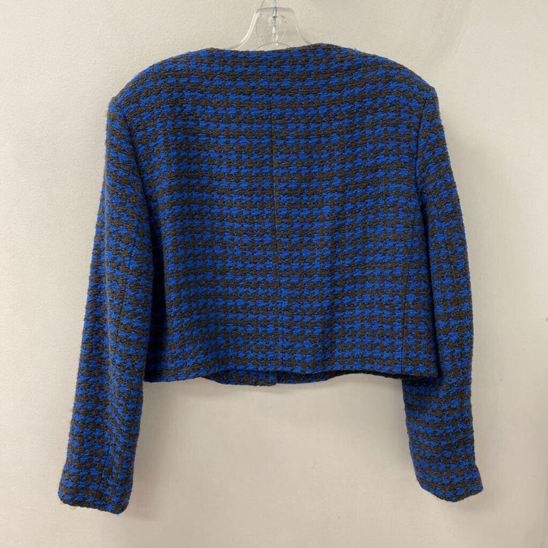 ZARA WOMEN'S BLAZER/JACKET blue black M