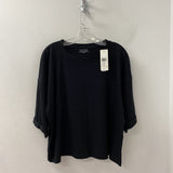 EILEEN FISHER WOMEN'S T-SHIRT black XL
