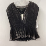 Banana Republic WOMEN'S BLOUSE/SHIRT dark silver M