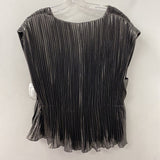 Banana Republic WOMEN'S BLOUSE/SHIRT dark silver M