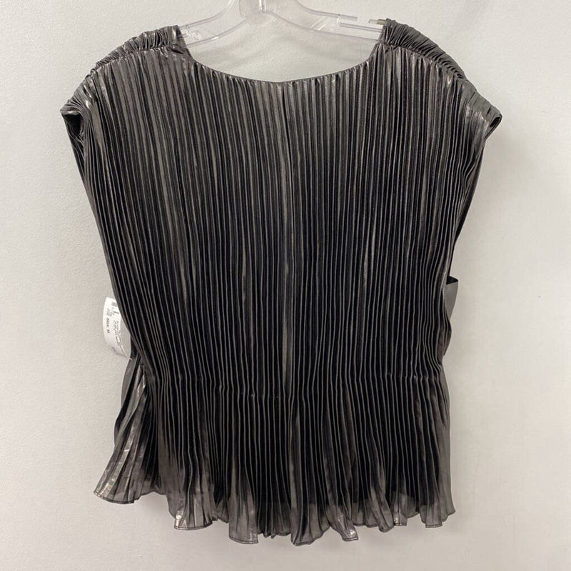 Banana Republic WOMEN'S BLOUSE/SHIRT dark silver M