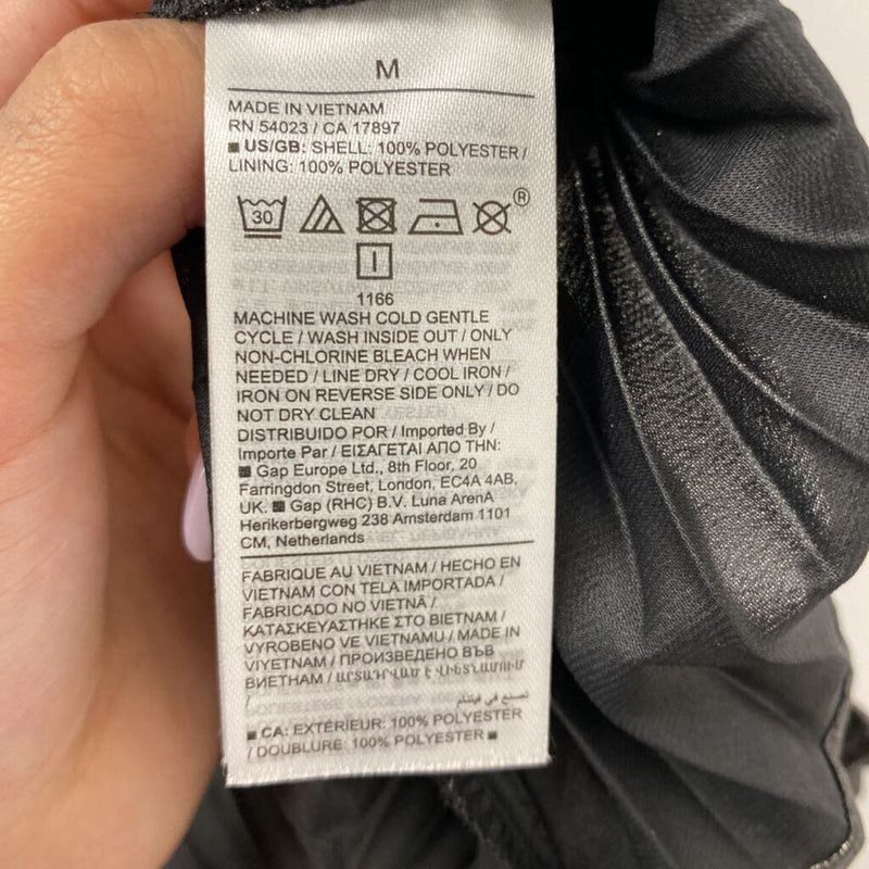 Banana Republic WOMEN'S BLOUSE/SHIRT dark silver M