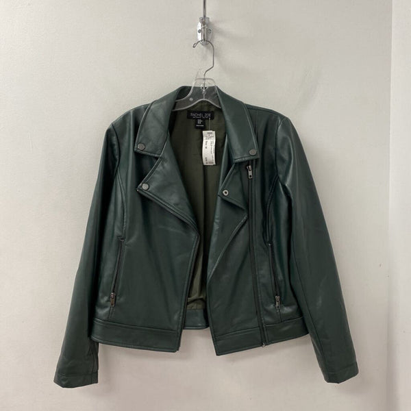 rachel zoe WOMEN'S COAT green M