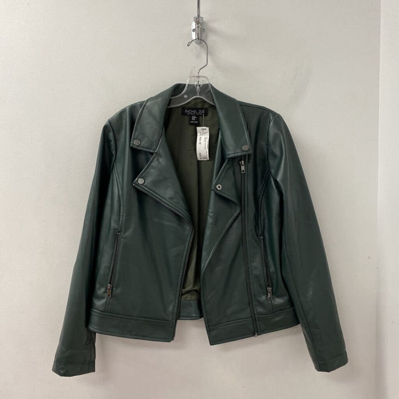 rachel zoe WOMEN'S COAT green M