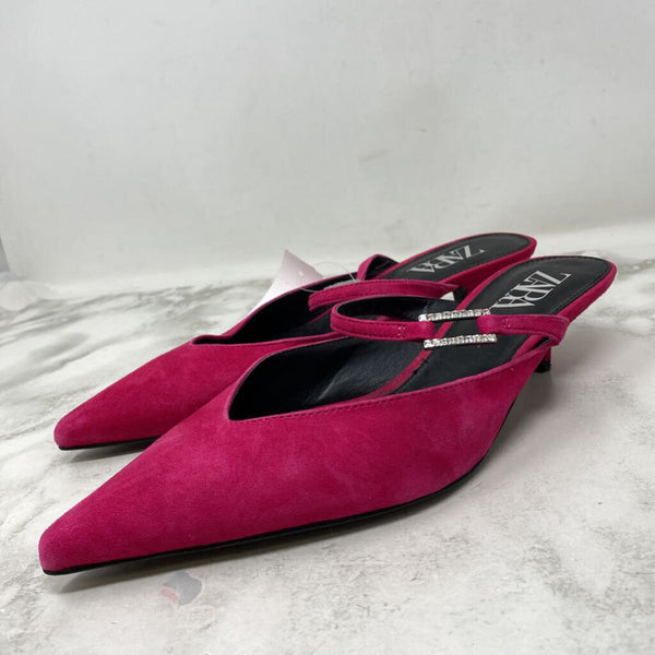 ZARA WOMEN'S HEELS pink 42