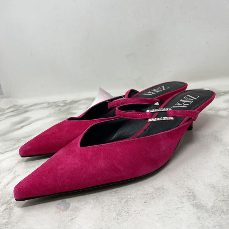 ZARA WOMEN'S HEELS pink 42