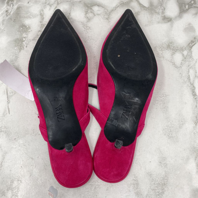 ZARA WOMEN'S HEELS pink 42