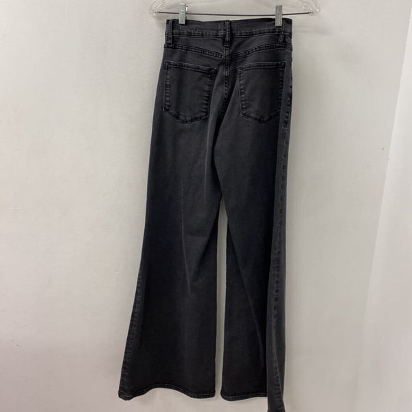 FRAME WOMEN'S JEANS grey black S/27