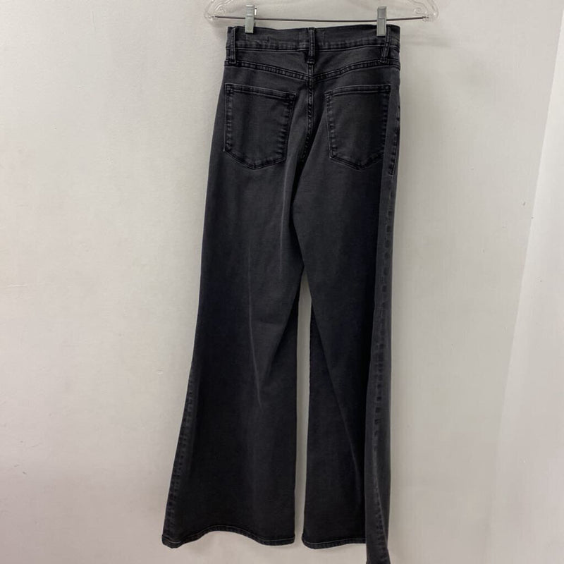 FRAME WOMEN'S JEANS grey black S/27