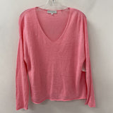 white + warren WOMEN'S SWEATER pink M