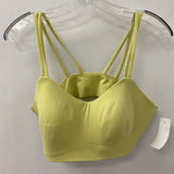 LULULEMON WOMEN'S ACTIVE BRA lime yellow 12