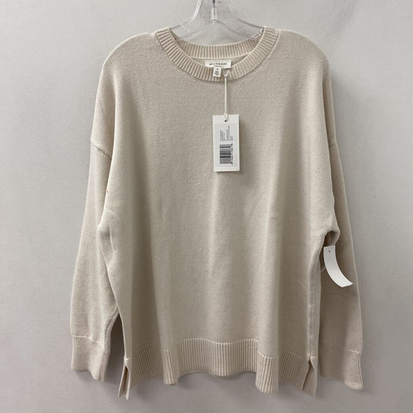 WOMEN'S PLUS TOP cream 1X