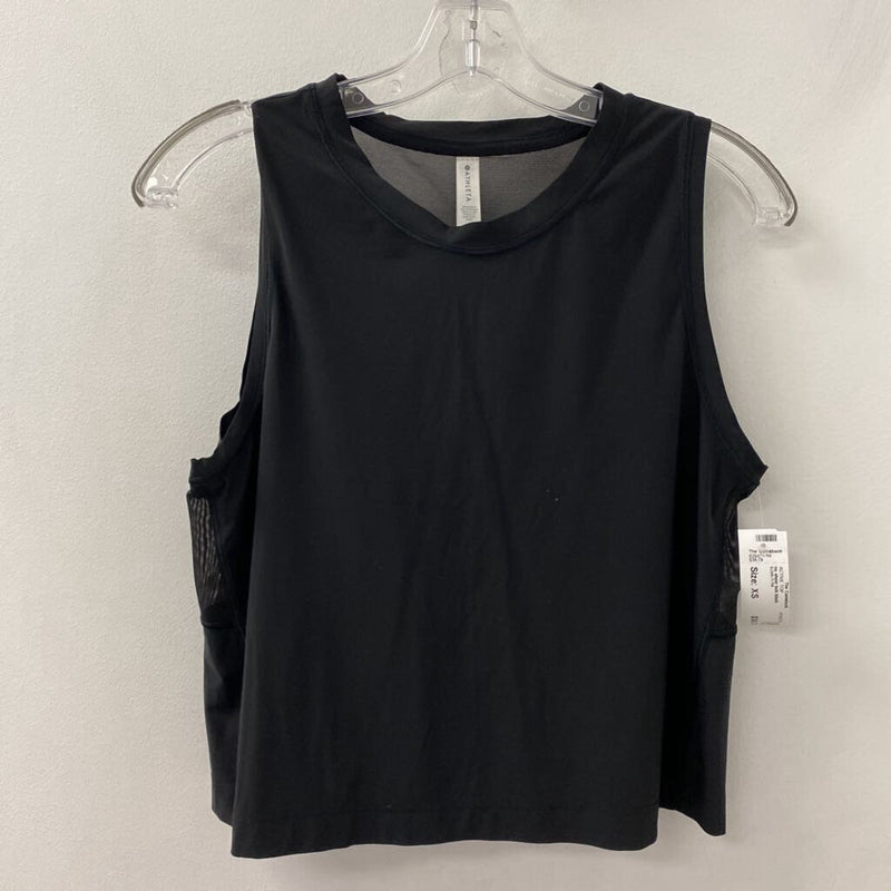 ATHLETA WOMEN'S ACTIVE TOP black XS
