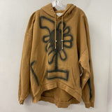 WOMEN'S TOP tan black S