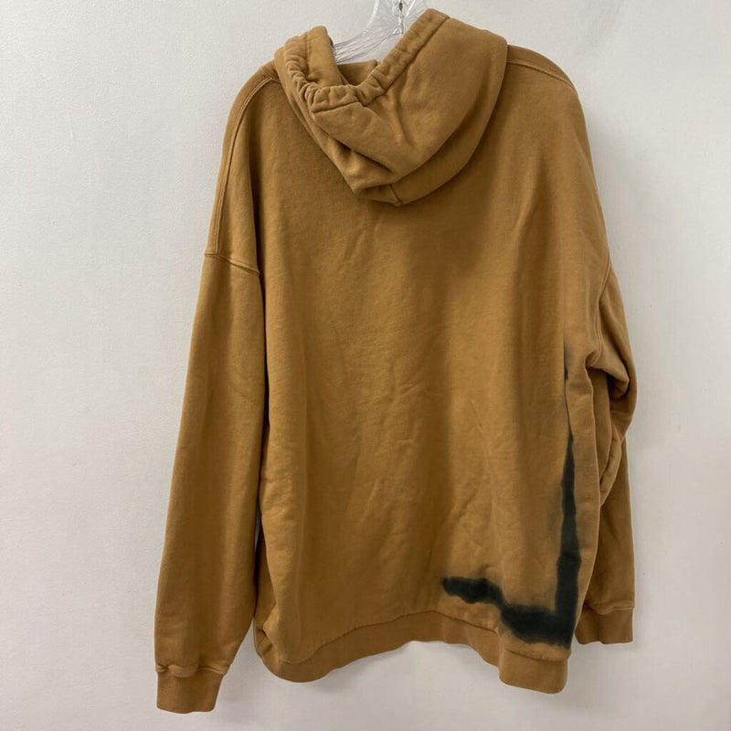 WOMEN'S TOP tan black S