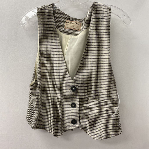 WE THE FREE WOMEN'S BLAZER/JACKET black cream S