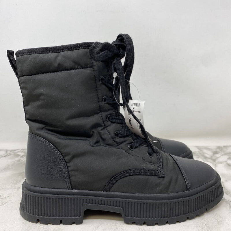 UNIQLO WOMEN'S BOOTS black 7