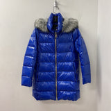 donna karan WOMEN'S COAT royal blue M