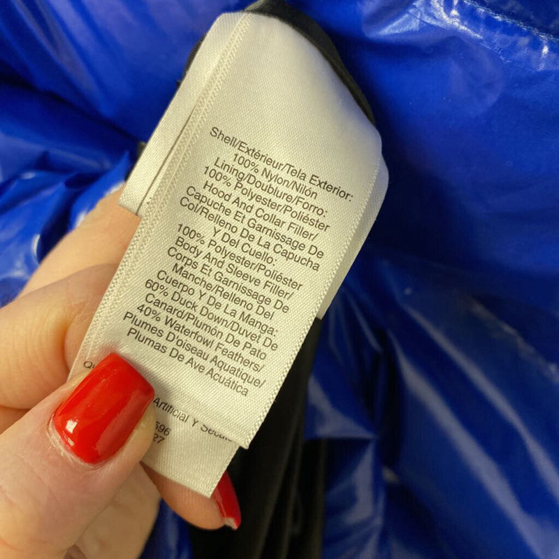 donna karan WOMEN'S COAT royal blue M