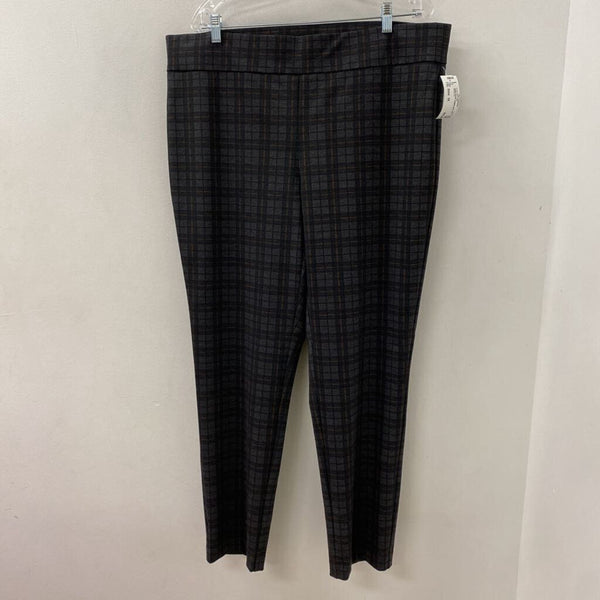 LAURA WOMEN'S PLUS BOTTOM grey rust 1X