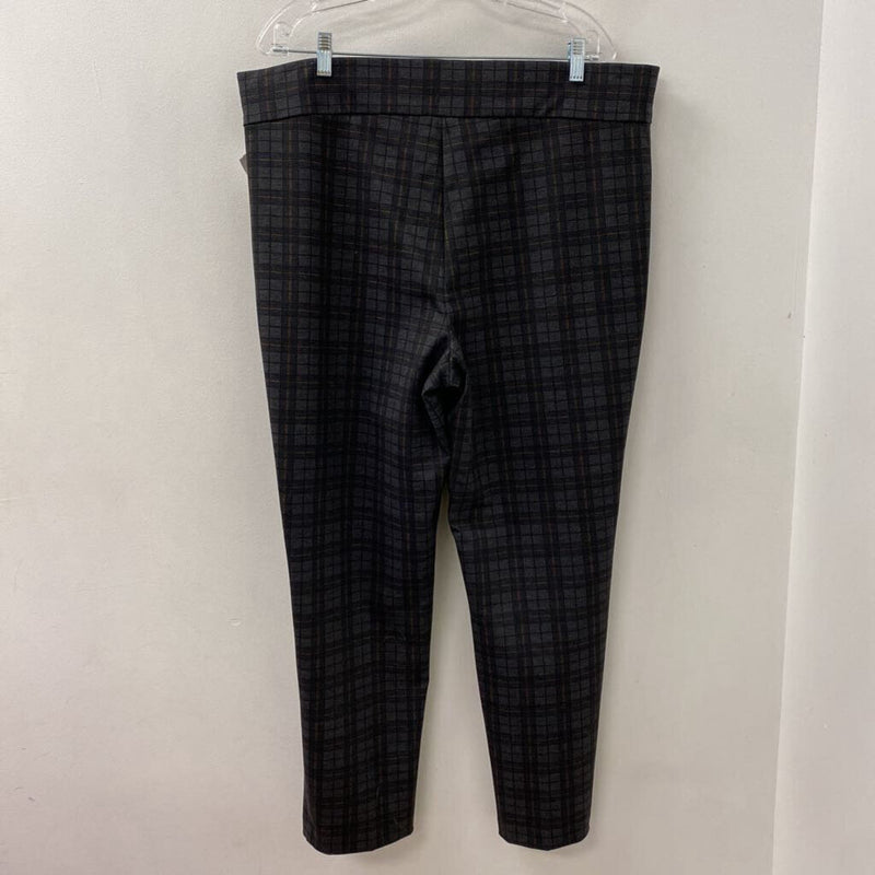 LAURA WOMEN'S PLUS BOTTOM grey rust 1X