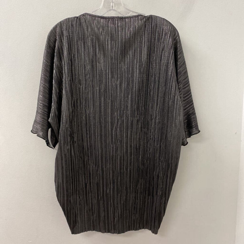 JOSEPH RIBKOFF WOMEN'S TOP silver black 6