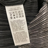 JOSEPH RIBKOFF WOMEN'S TOP silver black 6